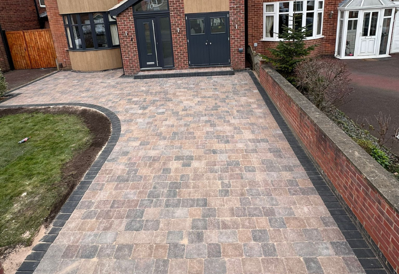 block paving driveway Ashford