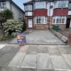 single resin driveway completed in Twickenham