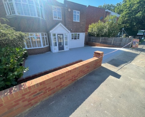 new resin driveway completed in Egham TW20