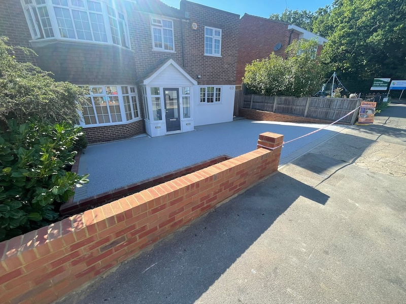 new resin driveway completed in Egham TW20